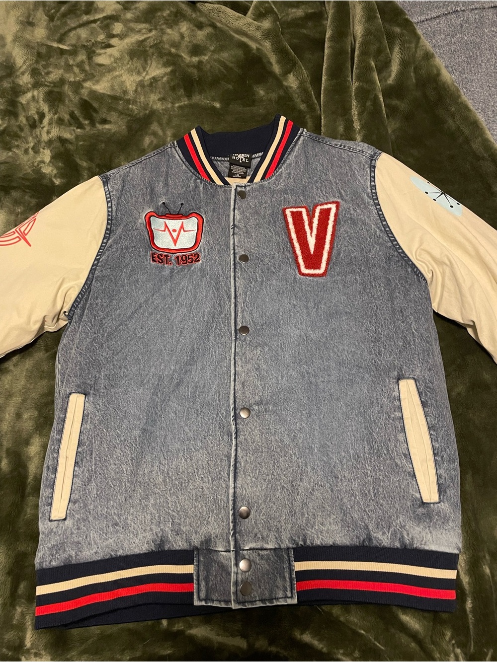 Hazbin Hotel & Box Lunch Voxtek Varsity Jacket